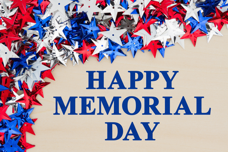 Happy Memorial Day in honor of our heroes